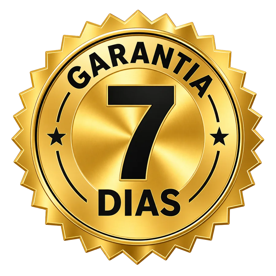 Selo de garantia de 7 dias